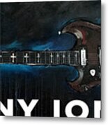 Tony Iommi Old Boy Metal Print