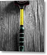 Tools On Wood 44 On Bw Metal Print