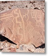 Toro Muerto Petroglyph 47 Metal Print