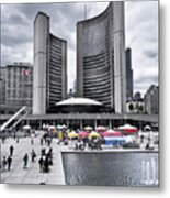 Toronto City Hall No 3 Metal Print