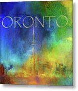 Toronto - Cityscape Metal Print