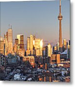 Toronto Panoramic View Metal Print