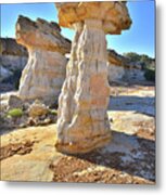 Totem Pole Metal Print