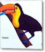 Toucan Metal Print