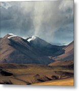 Touch Of Cloud Metal Print