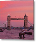 Tower Bridge London Metal Print