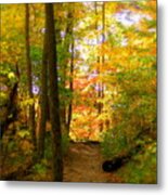 Trailhead Light Metal Print