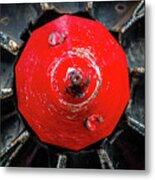 Train Prop Center Metal Print