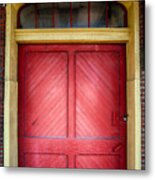 Train Station Doorway Metal Print