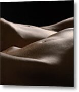 Traversing The Dunes Metal Print