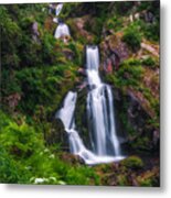 Triberg Waterfalls Metal Print