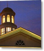 Trible Library Dome Metal Print