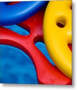 Tricolor Metal Print