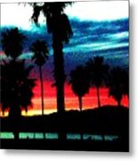 Trilight In Venice Metal Print