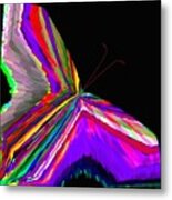 Tropical Butterfly Metal Print