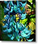 Tropical Jade Metal Print