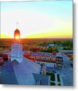 Truman Clock Tower Metal Print