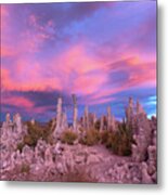 Tufa Sunset Metal Print