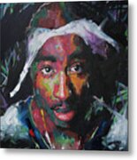 Tupac Shakur Metal Print