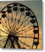 Twilight Carnival Metal Print