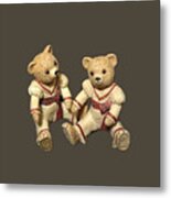 Twin Hagara Bears Metal Print