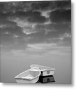 Two Boats And Clouds Metal Print
