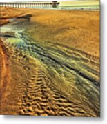 Tybee Island Beach Metal Print