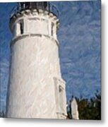 Umpqua Lighthouse Metal Print