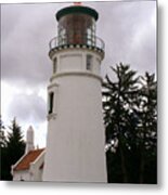 Umpqua River Lighthouse Metal Print