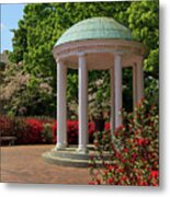 Unc-ch Old Well In The Spring Metal Print