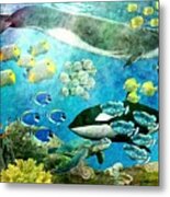 Underwater Magic Metal Print