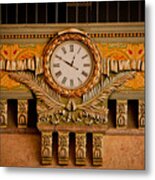 Union Station Clock Metal Print