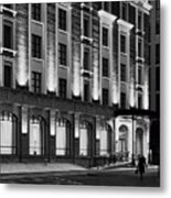 Nocturnal Gothic Building Metal Print