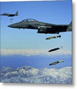 U.s. Air Force F-15e Strike Eagle Metal Print