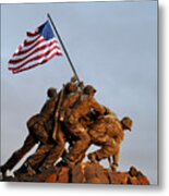 Us Marine Corps Memorial Metal Print