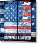 Usa Flag 11 Metal Print