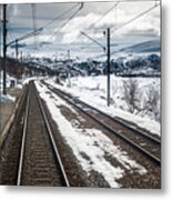 Ustaoset Rail Station Norway Metal Print