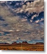 Utah Road Metal Print