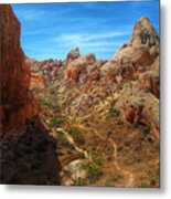 Valley Of Fire 4 Metal Print