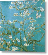 Van Gogh Blossoming Almond Tree Metal Print
