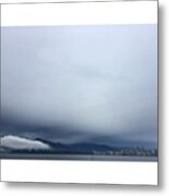 #vancouver #jerichobeach #clouds #cloud Metal Print