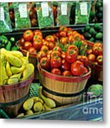 Vegetables Metal Print