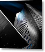 Velvet Blue Metal Print