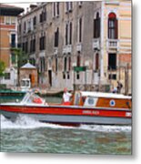 Venetian Ambulance Metal Print