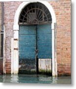 Venetian Door Metal Print
