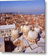 Venice From Above Metal Print