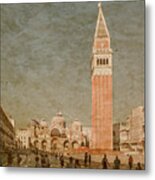 Venice, Italy - Piazza San Marco Metal Print