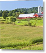 Vermont Farm Landscape Metal Print