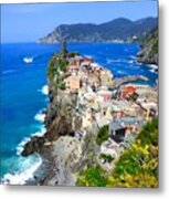 Vernazza Cinque Terre Metal Print