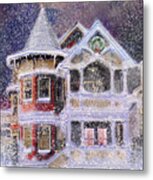 Victorian Christmas Metal Print